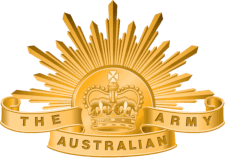 Australian Army Rising Sun